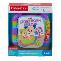 FISHER-PRICE LAUGH AND LEARN STORYBOOK RHYMES PURPLE