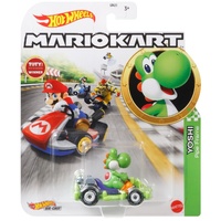 HOT WHEELS GBG25 MARIOKART - GRN19 YOSHI PIPE FRAME DIECAST CAR