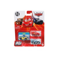 DISNEY PIXAR CARS METAL MINI RACERS 3 PACK WITH NEW RELEASE 2021 DEXTER HOOVER