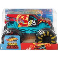 HOT WHEELS MONSTER TRUCKS OVERSIZED - DEMO DERBY 1/24 SCALE TRUCK