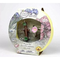 FLOWER FAIRIES PLANTER KIT WITH PINK FLOWER