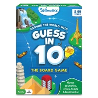 SKILLMATICS GUESS IN 10 AROUND THE WORLD BOARD GAME