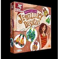 TOY KRAFT PAPER QUILLING JEWELLERY DESIGNS