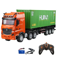 HUINA 1317 RC CONTAINER TRUCK WITH 9 FUNCTIONS INCLUDES BATTERY AND CHARGER