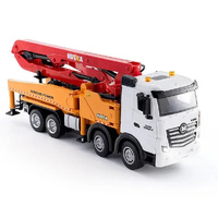 HUINA 1381 RC CONCRETE PUMP TRUCK 1/18 SCALE - YELLOW [HN1381-Y]