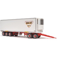 HIGHWAY REPLICAS 12965 ASCOT N.T FREIGHT TRAILER WITH DOLLY - 1/64 SCALE DIECAST MODEL