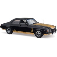 CLASSIC CARLECTABLES 18860 HOLDEN HX MONARO GTS TUXEDO BLACK 1/18 SCALE DIECAST MODEL