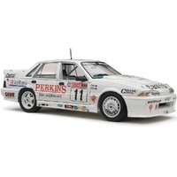 CLASSIC CARLECTABLE 18870 HOLDEN VL COMMODORE GROUP A SV PERKINS #11 1990 BATHURST 3RD PLACE 1/18 SCALE DIECAST VEHICLE