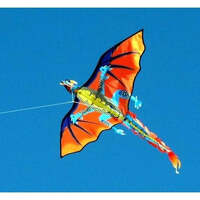 OCEAN BREEZE FIRE DRAGON SINGLE STRING KITE (1.4 METRE WINGSPAN)