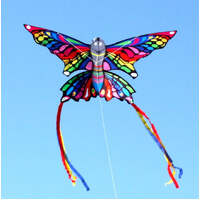 OCEAN BREEZE RAINBOW BUTTERFLY KITE SINGLE STRING (1.40 METRE WINGSPAN)