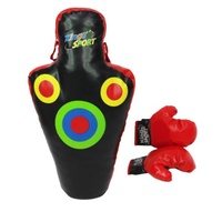 KINGS SPORT BIG BODY TARGET PUNCH BAG WITH GLOVES