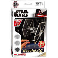 WOOD WORX STAR WARS TIE FIGHTER 3D WOODEN MODEL KIT