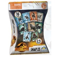 CROWN 19936 JURASSIC WORLD 3 SNAP CARD GAME