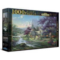 KINKADE 1000 PIECE PUZZLE - CLOCKTOWER COTTAGE