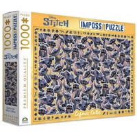 CROWN 20861 DISNEY STITCH IMPOSSAPUZZLE 1000PC PREMIUM JIGSAW PUZZLE