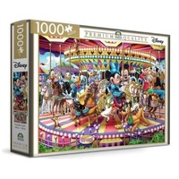 CROWN 20910 DISNEY CAROUSEL 1000PC PREMIUM JIGSAW PUZZLE
