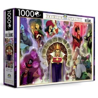CROWN 20414 DISNEY VILLIANS 1000PC PREMIUM JIGSAW PUZZLE