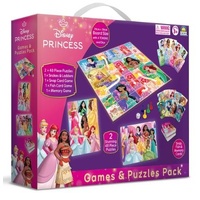 CROWN 20991 DISNEY PRINCESS GAMES AND PUZZLE PACK