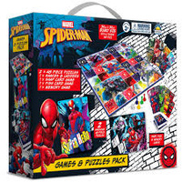 CROWN 020992 MARVEL SPIDERMAN GAMES AND PUZZLES PACK