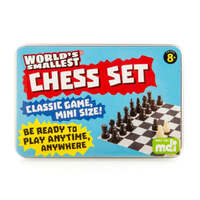 WORLDS SMALLEST CHESS SET GAME IN TIN