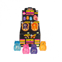 SMOOSHOS SENSORY SUPER SQUEEZE GLITTER CAPYBARA - PINK
