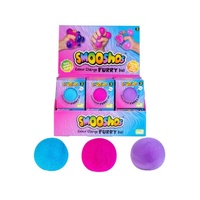 SMOOSHOS SENSORY COLOUR CHANGE FURRY BALL - PINK
