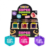 SMOOSHOS SENSORY SUPER SQUEEZE DICE - BLUE