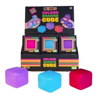SMOOSHOS SENSORY COLOUR CHANGE CUBE - PINK