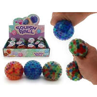 SQUISHY STRESS BALL WITH WATER ORBS ASSORTED