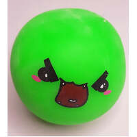 MOULDABLE SUPER CLAY ANIMALS STRESS BALL 100MM IN GREEN