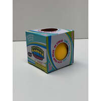 COLOUR CHANGING YELLOW STRESS BALL IN BOX