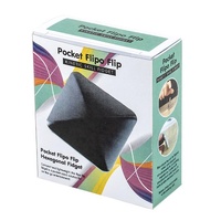 LANDMARK POCKET FLIPO FLIP HEXAGONAL KINETIC SKILL FIDGET TOY 5.5CM - GOLD