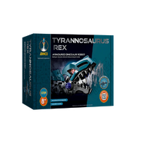 JOHNCO TYRANNOSAURUS ARMOURED DINOSAUR ROBOT STEM BUILD KIT
