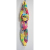 COTTON CANDY JG002 HANGING MONKEY MATILDA RAINBOW PLUSH