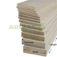AUSZAC 3.0mm Balsa Wood Sheet 100 x 915mm