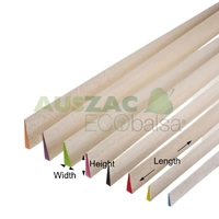 AUSZAC BALSA WOOD TRAILING EDGE 10 X 43 X 915MM
