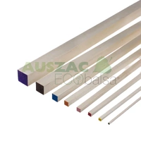 AUSZAC Balsa Wood Square 9.5 x 915mm