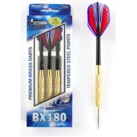 FORMULA SPORTS BX180 - 18 GRAM PREMIUM BRASS DART SET WITH TEMPERED STEEL POINTS