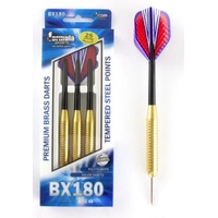FORMULA SPORTS BX180 - 25 GRAM PREMIUM BRASS DART SET WITH TEMPERED STEEL POINTS