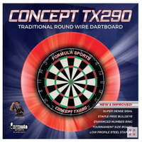 FORMULA SPORTS CONCEPT TX290 TRADITIONAL ROUND WIRE DARTBOARD