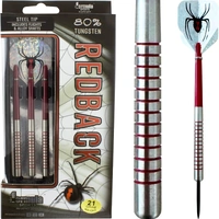 FORMULA SPORTS REDBACK - 21 GRAM 80% TUNGSTEN STEEL TIP DARTS