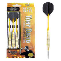 FORMULA SPORTS TONY DAVID BLACK BRASS 21 GRAM STEEL TIP DARTS