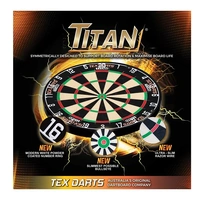 FORMULA SPORTS TEX TITAN OFFICIAL TOURNAMENT SIZE PREMIUM BRISTLE DARTBOARD