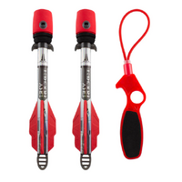 COOEE SKY ROCKETS SOARING WHISTLE  2 PACK HAND POWERED LAUNCHER FLIES UP TO 75M