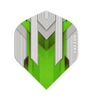 FORMULA SPORTS AMAZON DART FLIGHTS - SET OF 3 STANDARD - GREEN AND SILVER