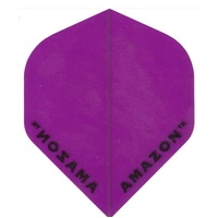FORMULA SPORTS AMAZON DART FLIGHTS - SET OF 3 STANDARD - TRANSPARENT PURPLE