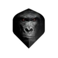 FORMULA SPORTS POLYESTER EMBLEM DART FLIGHTS - SET OF 3 STANDARD - GORILLA