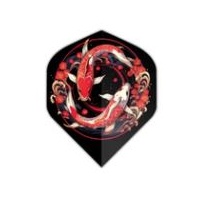 FORMULA SPORTS POLYESTER EMBLEM DART FLIGHTS - SET OF 3 STANDARD - KOI