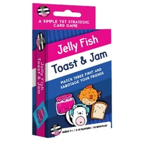 BLUE ORANGE GAMES JELLY FISH TOAST AND JAM CARD GAME