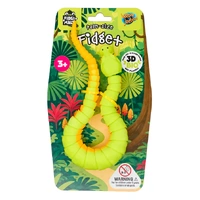 HEEBIE JEEBIES 1607 FIDGIMALS GREEN TREE SNAKE FIDGET
